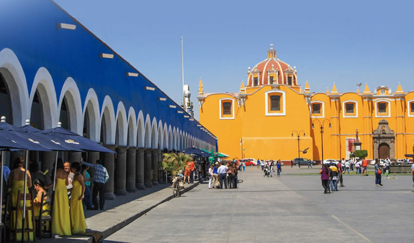 Puebla is the capital and the largest city of the Puebla State.